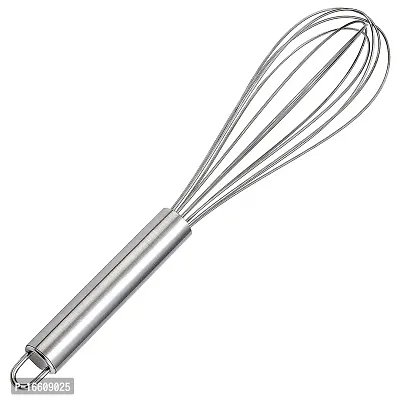 Stainless Steel 10-Inch Whisk/ Beater/Hand Mixer Stainless Steel Cage Whisk-thumb4