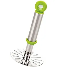 nbsp;Stainless Steel Potato Vegetable Pav Bhaji Masher, Multicolour-thumb1