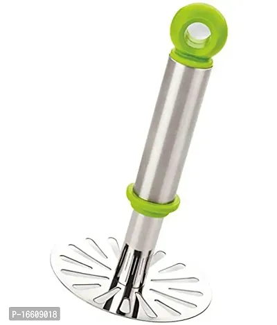 nbsp;Stainless Steel Potato Vegetable Pav Bhaji Masher, Multicolour-thumb2