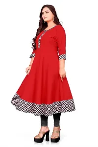 BEARCAT BUTBHAVANI Cotton Kurti for Women (XX-Large, RED)-thumb1