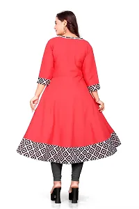 BEARCAT BUTBHAVANI Cotton Kurti for Women (Small, GAJARI)-thumb3