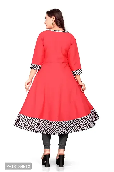 BEARCAT BUTBHAVANI Cotton Kurti for Women (Small, GAJARI)-thumb4