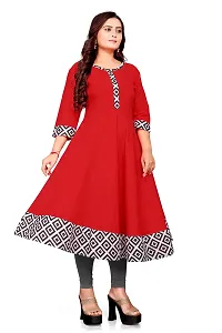 BEARCAT BUTBHAVANI Cotton Kurti for Women (XX-Large, RED)-thumb2