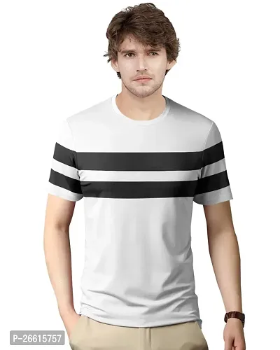 Classic Cotton Blend T-Shirt for Men-thumb0