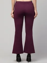 Trendy Stylish Cotton Blend Mid-Rise Trousers-thumb2