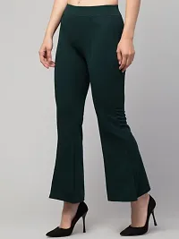 Trendy Stylish Cotton Blend Mid-Rise Trousers-thumb1