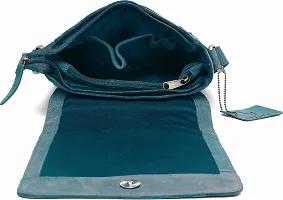 WildHorn Men's Messenger Bag (Blue)-thumb3