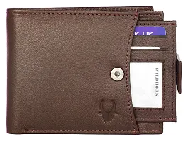 WILDHORN Brown Leather Wallet for Men-thumb2