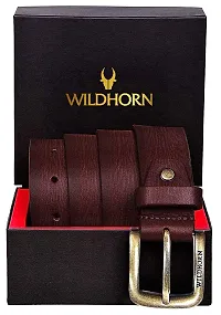 WILDHORN Men's Leather Belt-thumb2