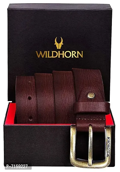 WILDHORN Men's Leather Belt-thumb3