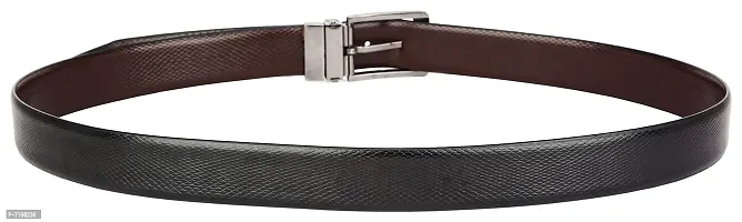WILDHORN Reversible Formal Leather Belt for Men | Color- Black  Brown | 48 inches length || Waist upto 44 inches I-thumb4