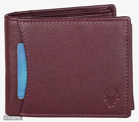 WILDHORN Leather Belt Wallet Combo for Men | Leather Gift Hamper I Gifts for Men (Free Size, Maroon 2)-thumb2