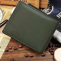 WILDHORN Men's Classic Leather Wallet and Belt Combo | Green-thumb4