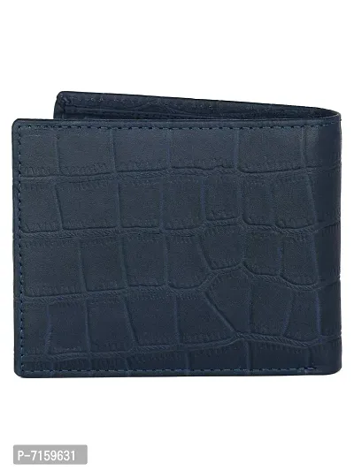 WildHorn Mens Leather Wallet Gift Set Combo I Gift Hamper for Men (Navy-2)-thumb4