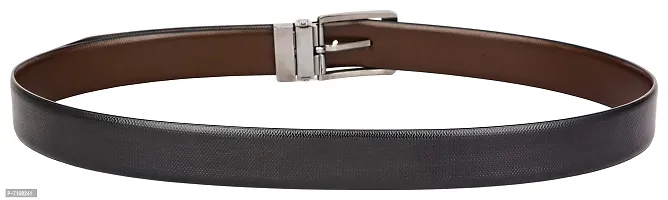 WILDHORN Reversible Leather Formal Belt for Men | Color- Black  Brown | 48 inches length || Waist upto 44 inches I-thumb4