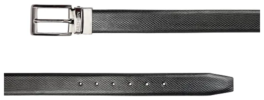 WILDHORN Formal Reversible Leather Belt Wallet Combo for Men I Gift Hamper I Gifts for Men (Free Size, (ii) Reversible Belt Black Wallet)-thumb4