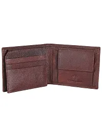 WildHorn Maroon Leather Men's Wallet , Keychain and Pen Combo Set (699702)-thumb2