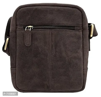WILDHORN Original Leather 9 inch Sling Bag for Men I Multipurpose Crossbody Bag I Travel Bag with Adjustable Strap I DIMENSION: L- 8 inch H- 9 inch W- 3 inch-thumb4