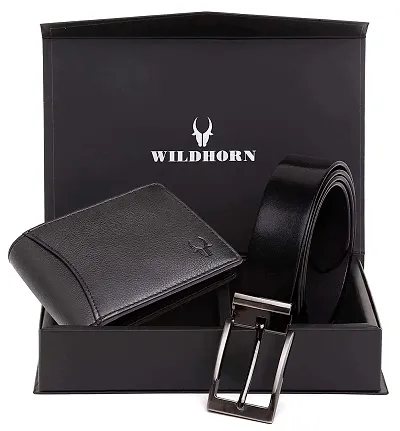 WILDHORN Gift Hamper for Men - Jade Leather Wallet and Belt Men's Combo Gift