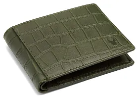 WildHorn Green Leather Men's Wallet and Card Holder (RAKHIGIFT1173)-thumb1