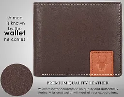 WildHorn Brown Leather Men's Wallet (WH2081)-thumb3