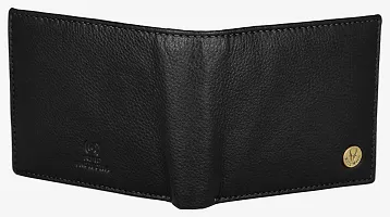 WILDHORN Wildhorn India Black Leather Men's Wallet (654695)-thumb4