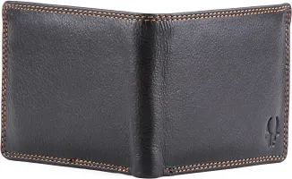 WildHorn Men s Black Genuine Leather Wallet-thumb2