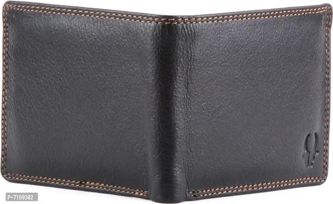 WildHorn Men s Black Genuine Leather Wallet-thumb3