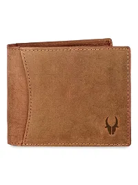 WildHorn Tan Hunter Leather Men's Wallet , Keychain and Pen Combo Set (699702)-thumb1