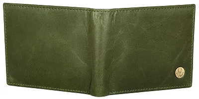 WildHorn Green Leather Men's Wallet and Card Holder (RAKHIGIFT1173)-thumb3