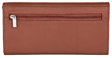 WILDHORN Wildhorn India Brown Leather Women's Wallet (WHLW1000)-thumb4