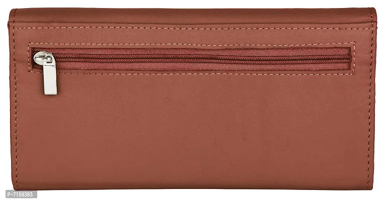 WILDHORN Wildhorn India Brown Leather Women's Wallet (WHLW1000)-thumb5