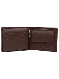 WildHorn Brown Leather Men's Wallet , Keychain and Pen Combo Set (GIFTBOXMIX)-thumb2