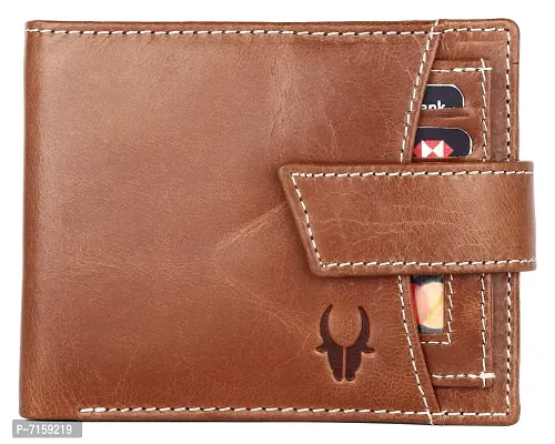 WILDHORN Wildhorn India Tan Leather Men's Wallet (699711)-thumb2