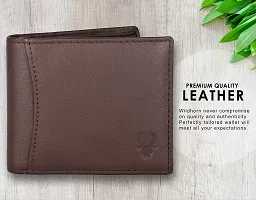 WILDHORN Wildhorn India Carob Brown Leather Men's RFID Wallet (WH1173)-thumb3