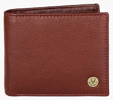 WildHorn Maroon  Black Leather Men's Wallet  Card Holder (GIFTBOX 152) (Combo)-thumb1