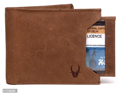 WILDHORN  Men's RFID Protected Leather Wallet (Tan Hunter)-thumb4