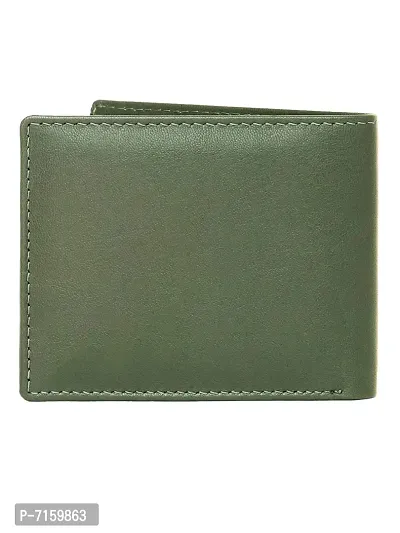 WILDHORN Oliver Green Leather Wallet and Belt Combo for Men-thumb5