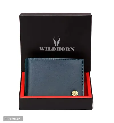 WildHorn RFID Protected Genuine Leather Wallet for Men-thumb2