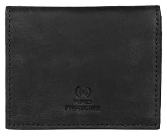 NAPA HIDE Mens Leather Wallet (Black)-thumb3