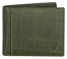 WildHorn Green Leather Men's Wallet and Card Holder (RAKHIGIFT1173)-thumb2