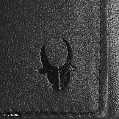 WILDHORN Black Leather Men's Wallet (2009)-thumb3