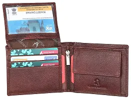 WildHorn Rakhi Gift Hamper for Brother - .Classic Men's Leather Wallet, and Rakhi Combo Gift Set for Brother, Brown, One Size (RAKHIGIFT001)-thumb2