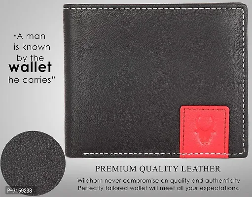 WILDHORN Classic Leather Wallets for Men I Premium Gift Hamper I Tin Box-thumb4