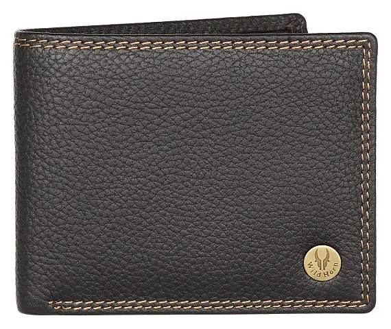 WILDHORN Olive Leather Men's Wallet (WH2050)