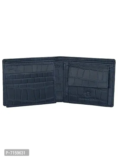 WildHorn Mens Leather Wallet Gift Set Combo I Gift Hamper for Men (Navy-2)-thumb3