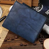 WildHorn Blue Antique Leather Wallet for Mens, New Blue Antique-thumb4