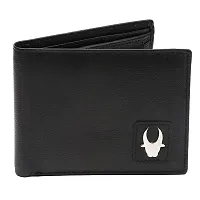 WildHorn GFTSETBOX 003 Black Men's Wallet-thumb1