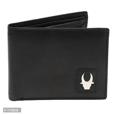 WildHorn GFTSETBOX 003 Black Men's Wallet-thumb2