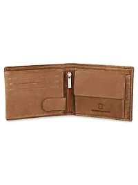 WildHorn Tan Hunter Leather Men's Wallet , Keychain and Pen Combo Set (699702)-thumb2